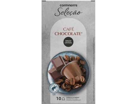 Cápsulas De Café Chocolate CONTINENTE SELEÇÃO 10 un