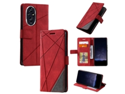 Capa De Celular De Couro Com Emenda Skin Feel
