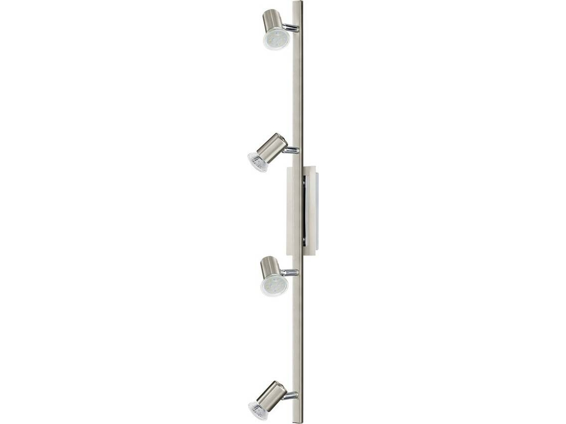 Foco de Parede EGLO Rotello 90917 (GU10 - 4 x 5 W - Aço)