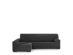 Capa para chaise longue de braço comprido esquerdo EYSA THOR Cinzento escuro 170 x 110 x 310 cm