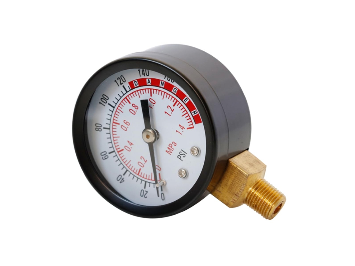 Manômetro De Pressão De Ar Comprimido Npt Psi Bar Para Compressores