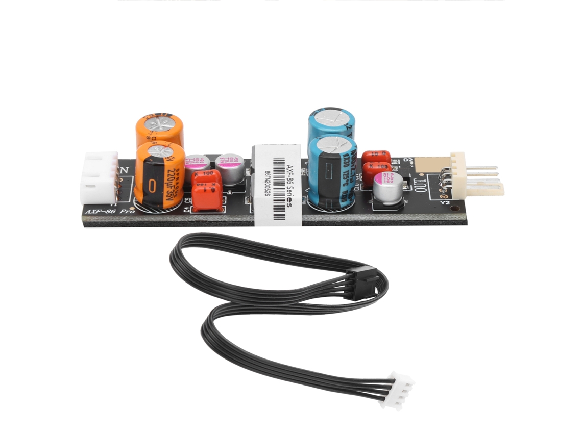 Filtro de Ruído para Alimentação de Ventilador 4pin Módulo de Purificação Áudio Pc Hifi