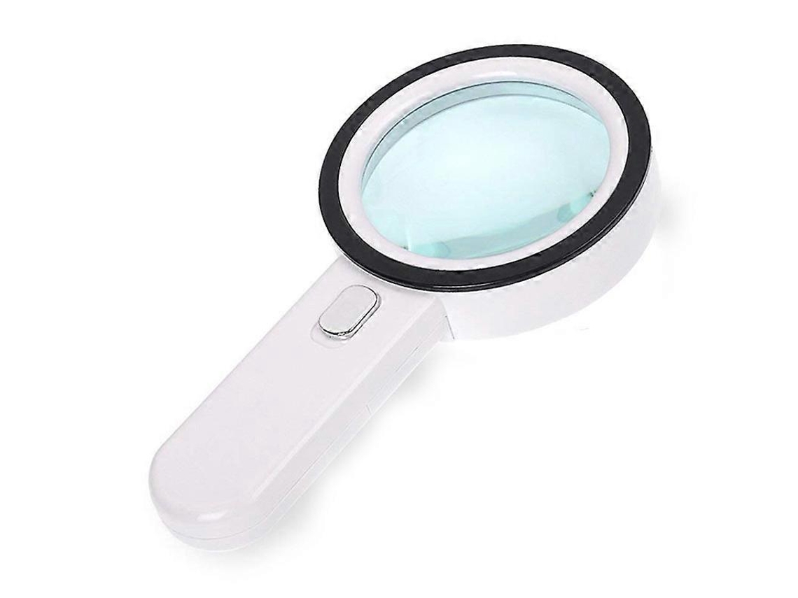 Lupa Manual, 20x, Led, Grande