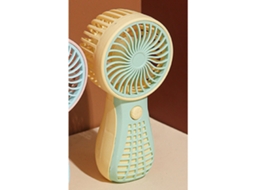 Ventilador Portátil LAXISCREED Usb Recarregável Verde