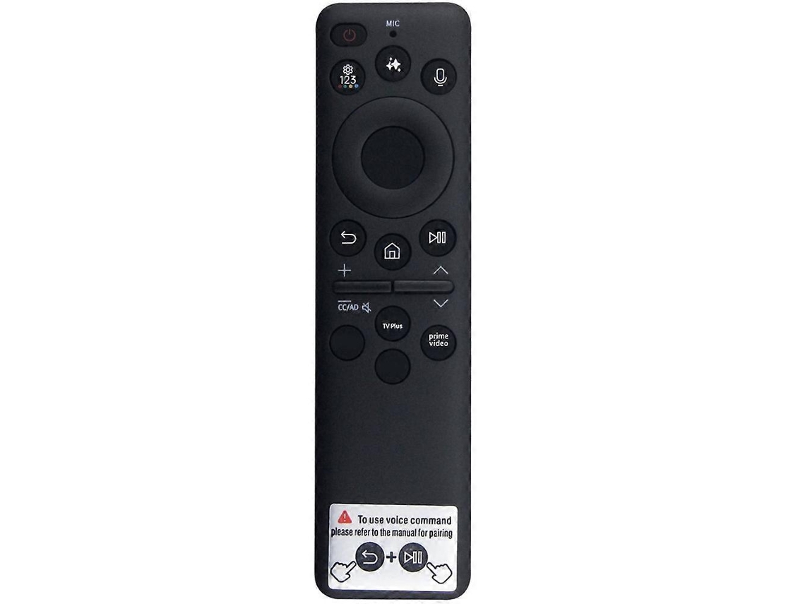 Controle Remoto Solar De Voz Bn59-01480a Para Tvs Samsung Qn75qn80fdfxza Qn55s90fdfxza Qn98qn990ffxza