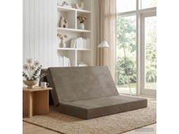 Vidaxl Sofá Cama Dobrável 120 X 67 X 45 Cm Cinzento-claro