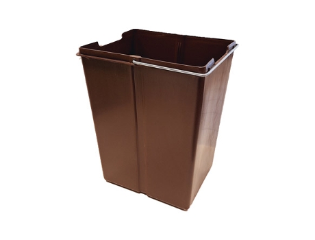 Balde de reposição para recipiente ecológico marrom GORO