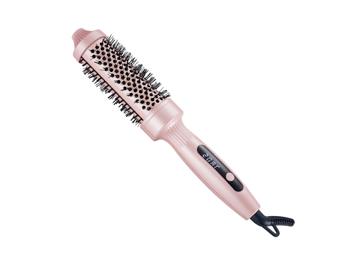 Modelador de Cabelo de Cerâmica de 38mm, Cria um Penteado Volumoso e Reduz os Danos, Rosa GERTIZ (100 To 210℃)