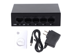 Switch 5 Portas 100mbps LAXISCREED