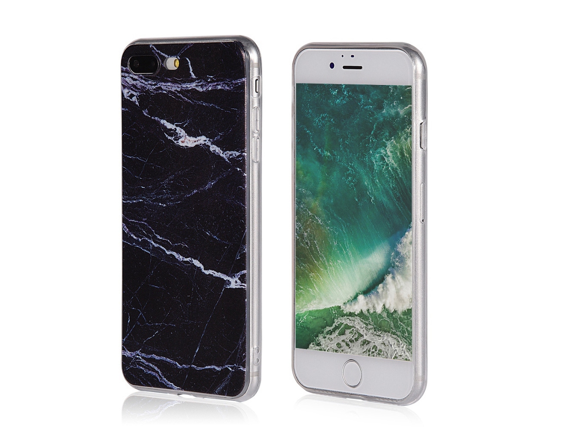 Capa de Proteção para iPhone 7/8/7 Plus/8 Plus com pintura em mármore