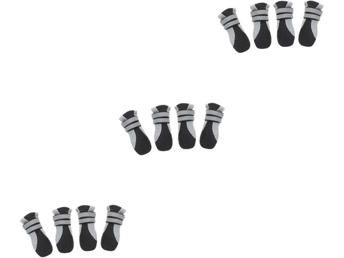 Inoomp 12 Peças Botas Impermeáveis Cães E Gatos