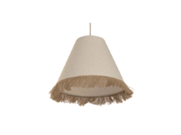 Luminária de Teto, Franja de Fibra Natural, 50x50x125cm ALEXANDRA HOUSE LIVING