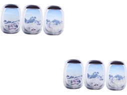 Conjunto De 6 Adesivos De Parede Com Paisagens, Decoração Removível Para Janelas E Paredes.