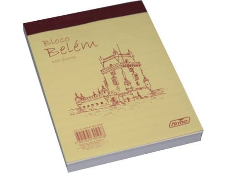 Bloco Apontamentos A6 Liso 100 Folhas