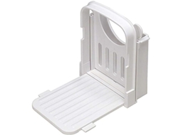 Cortador De Pão Ajustável 2025, Máquina Para Cortar Pão Com 5 Espessuras, Design Plegável, Abs Ecológico, 12cm