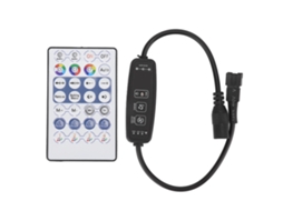 2026 controlador Inteligente Wifi Inalámbrico para Tiras Led Rgb Compatible com Android e Ios Dc 5‑24v