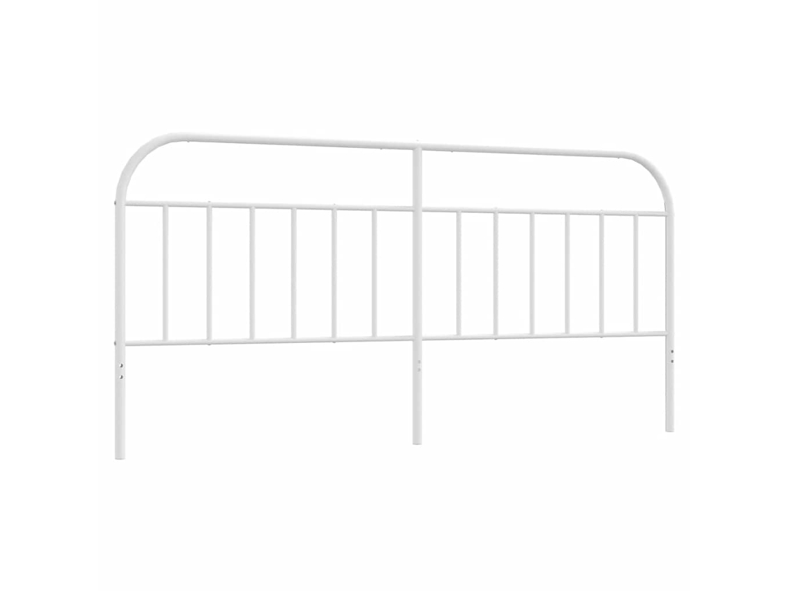 Headboard, Headboards Vidaxl Branco Aço (193 Cm)