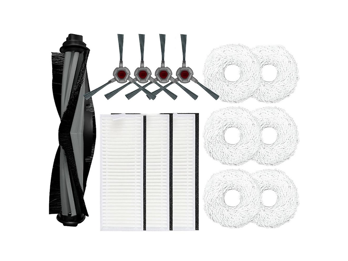 Acessórios de Aspirador Para Debot N9+ Plus Clean Robot Filtro Hepa Escova Lateral Principal Almofada Mop Cl