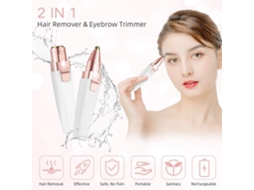Aparador Elétrico Facial para Sobrancelhas 2 em 1 AQUAFORGE