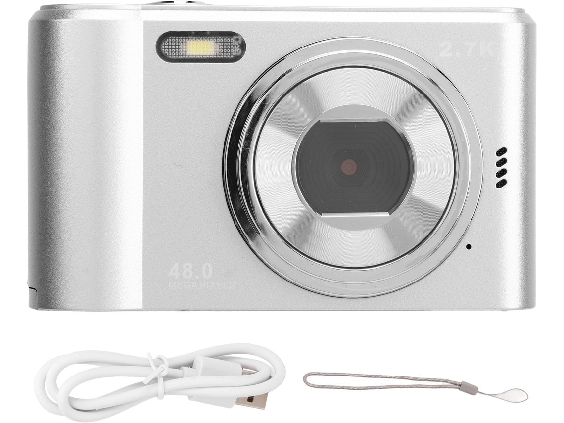 Câmera Digital de 48 Mp com Resolução 1080p, Zoom de 8x e Tela Tft de 2,4 Polegadas. SFUSHOS