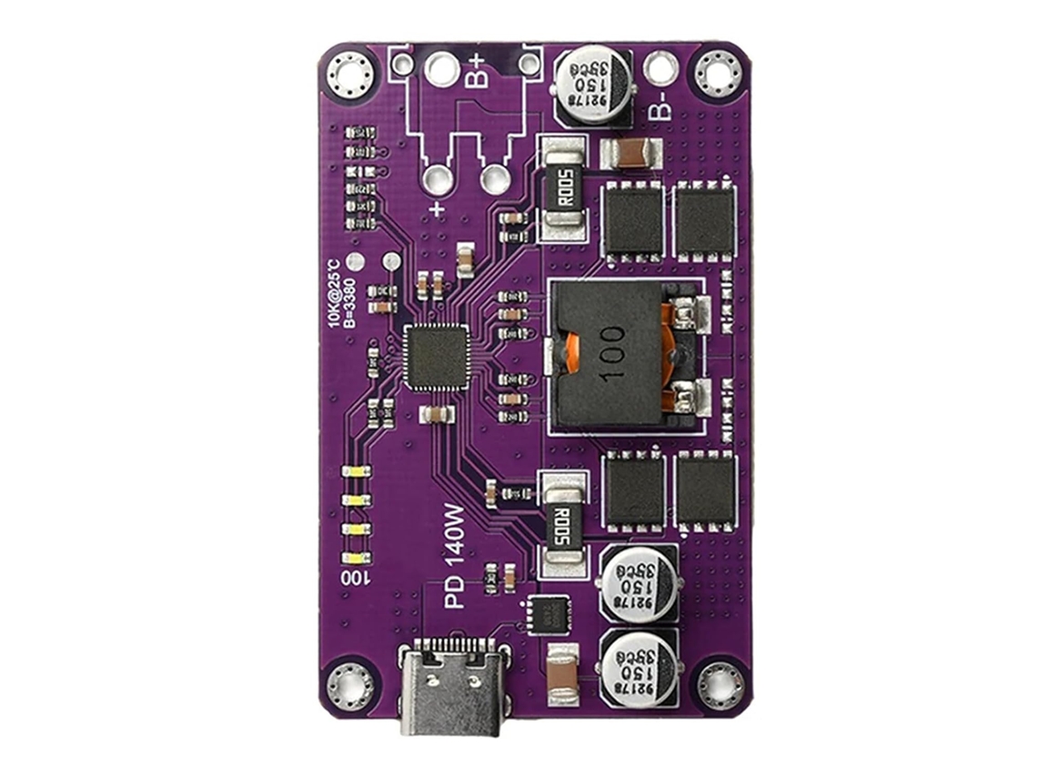 Módulo De Carregamento Rápido Usb-c 140 W Com Função Pd3.1 Para
