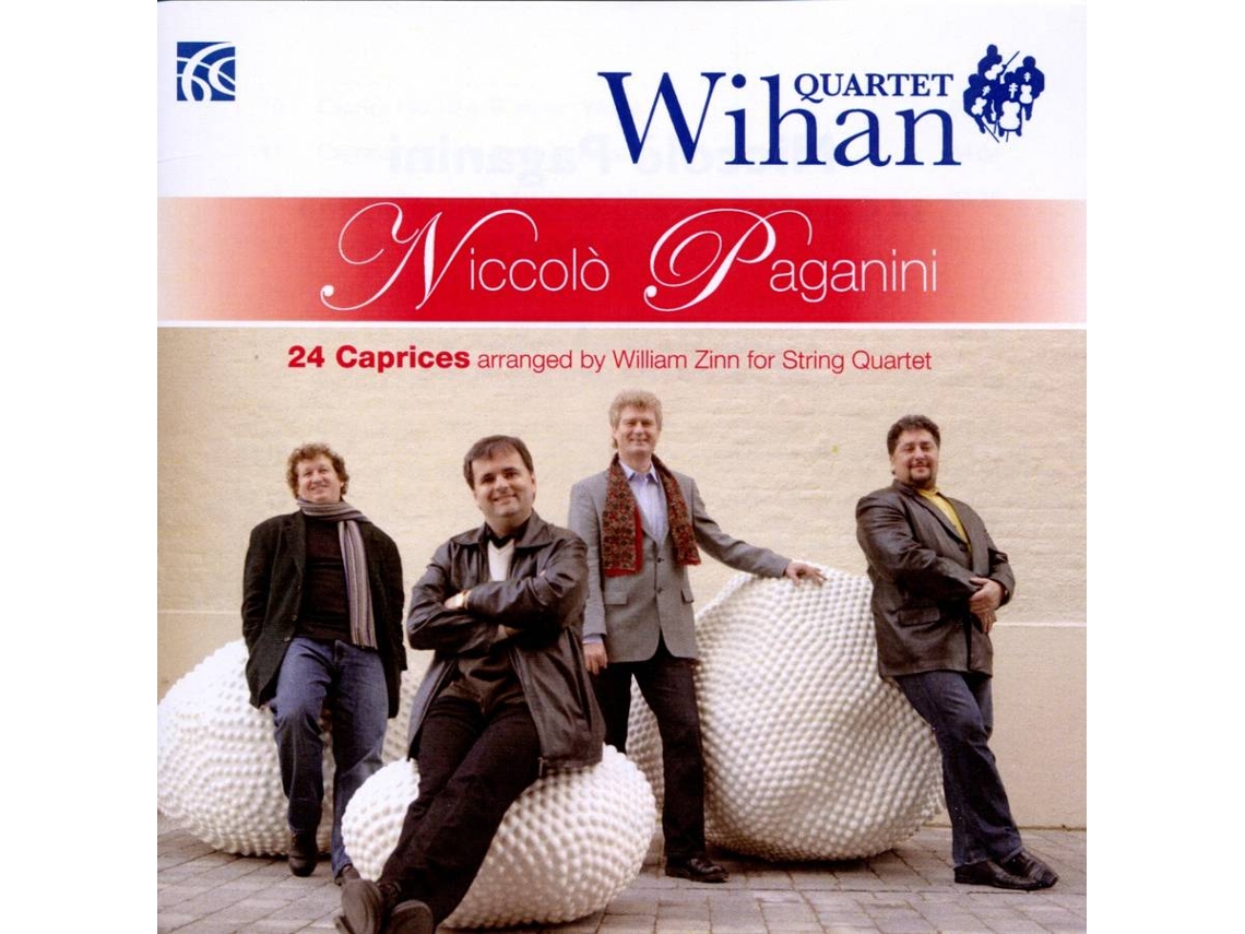 CD Wihan Quartet - 24 Caprices arranged by William Zinn for String Qu (1CD)