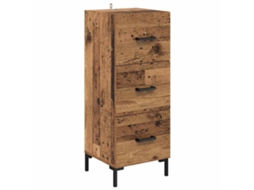 Buffet MAISON EXCLUSIVE em Madeira Antiga (34,5x34x90 cm)