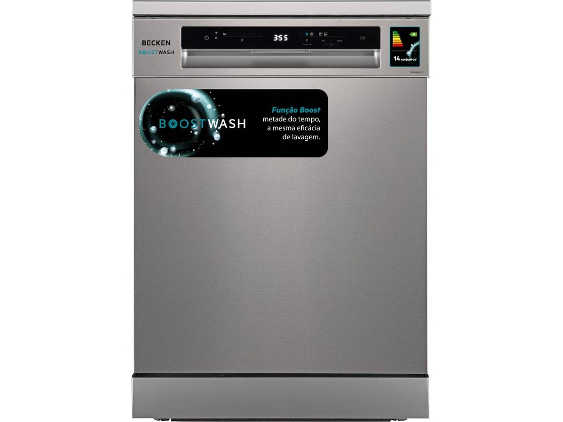 Máquina de Lavar Loiça BECKEN Boostwash BDW9996 (14 Conjuntos - 60 cm - Inox)