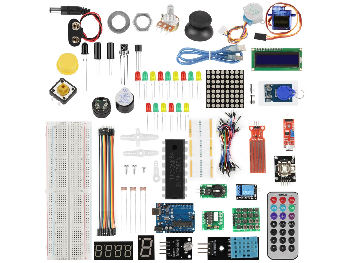 Kit Inicial Rfid com Placa de Desenvolvimento Sensor e Módulos | S/MARCA