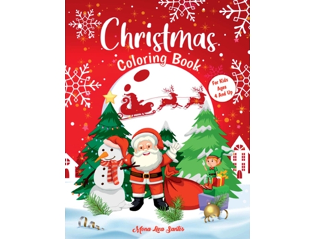 Livro Christmas Coloring Book De Santos, Mona Liza Et Al. (inglês)