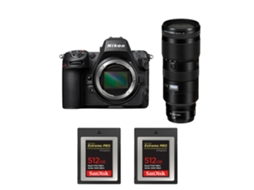 Z8 + Z 70 200mm F/2.8 Vr S + 2 Sandisk 512gb Extreme Pro Cfexpress Type B Máquina Fotográfica Híbrida Full frame + Ebook Pricedirect NIKON