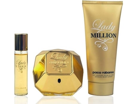 Perfume  Lady Million Eau De Parfum + Body Lotion (80ml)