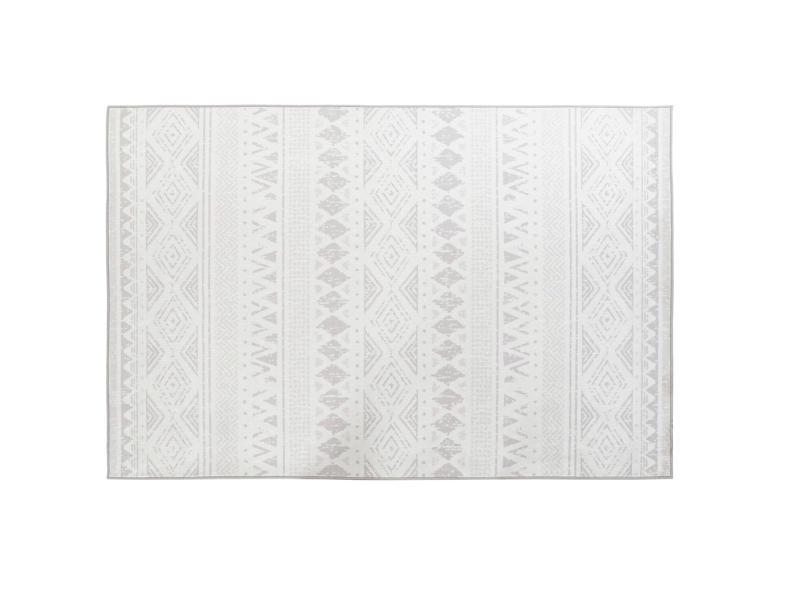 Tapete de Poliéster 260 G/m², Estampa Ikat 200x290x0,4 Cm ALEXANDRA HOUSE LIVING