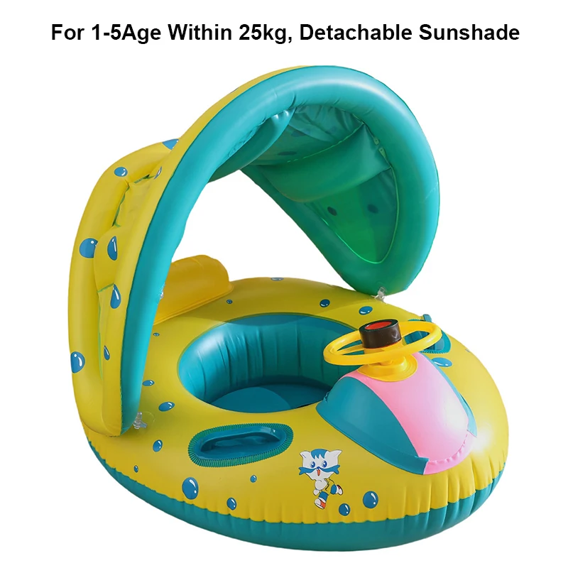 (adequado Para Crianças Com Peso Máximo De 25 Kg) Boia De Piscina, Tubo Inflável Para Natação, Acessórios De Natação, Boia