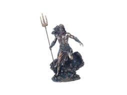 Figura Decorativa BY SIGRIS Diosiego-Poseidon-Dios Mar
