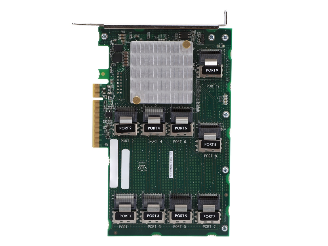 Placa De Controlador Raid Sas Aec 83605 Com 9 Portas Expansor Pcie Para Servidor Dl380 388 G9 G10