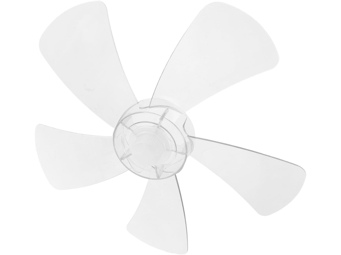 Hélices De Ventilador Transparentes De 14 Polegadas, 5 Pás, Plástico