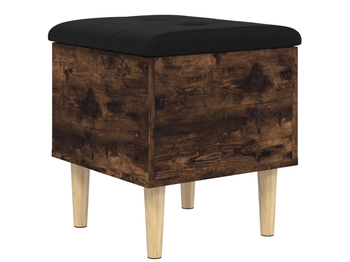 Storage Bench, Storage Benches Vidaxl Marrom Madeira Processada (42 X 42 X 46 Cm)