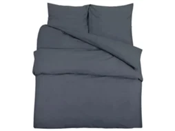 Duvet Cover Set, Duvet Cover Sets Vidaxl Antracite Microfibra (135 X 200 Cm + 80 X 80 Cm)