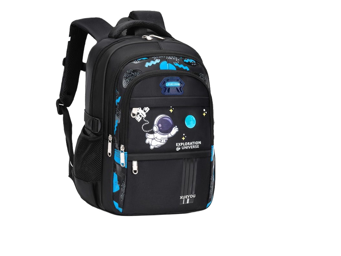 Laxiscreed Mochila Infantil De Ombro Com Tema Astronauta, Resistente E Com Suporte Para Coluna