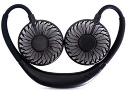 Ventilador USB de pescoço mini portátil S/MARCA, 1800m, uso doméstico e externo