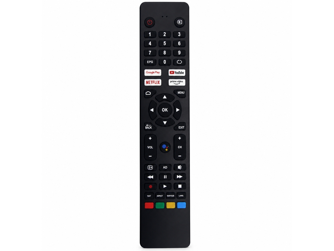 Comando À Distância Infravermelho Rc201 Compatível Com Tv Sharp, Sem Configuração E Sem Controlo Por Voz_zhd