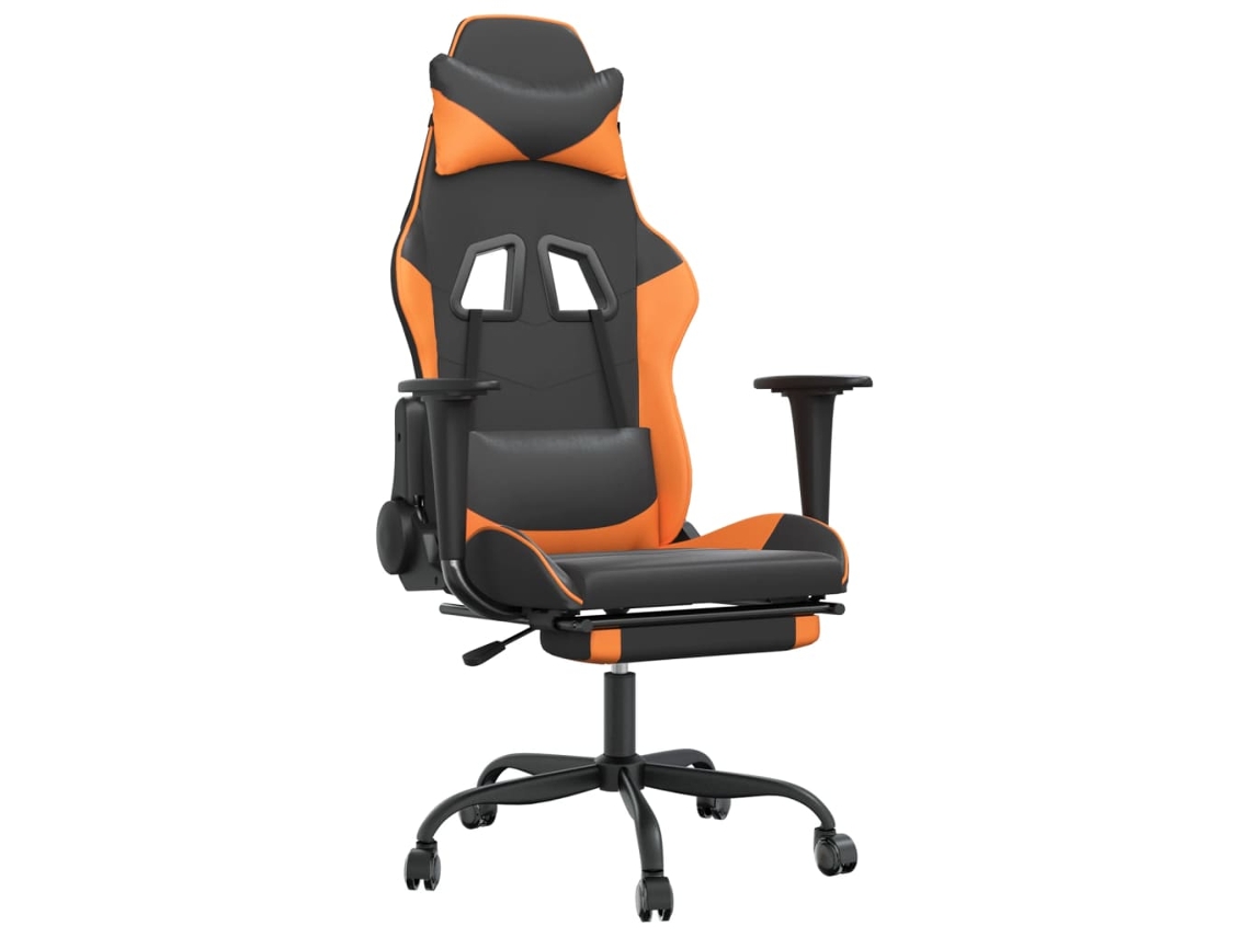 Gaming Chair, Gaming Chairs Vidaxl Laranja Couro Artificial
