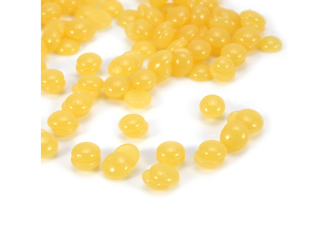 2026 300g/bolsa Cera Dura para Depilación de Salón de Belleza Frijoles de Cera (plátano)