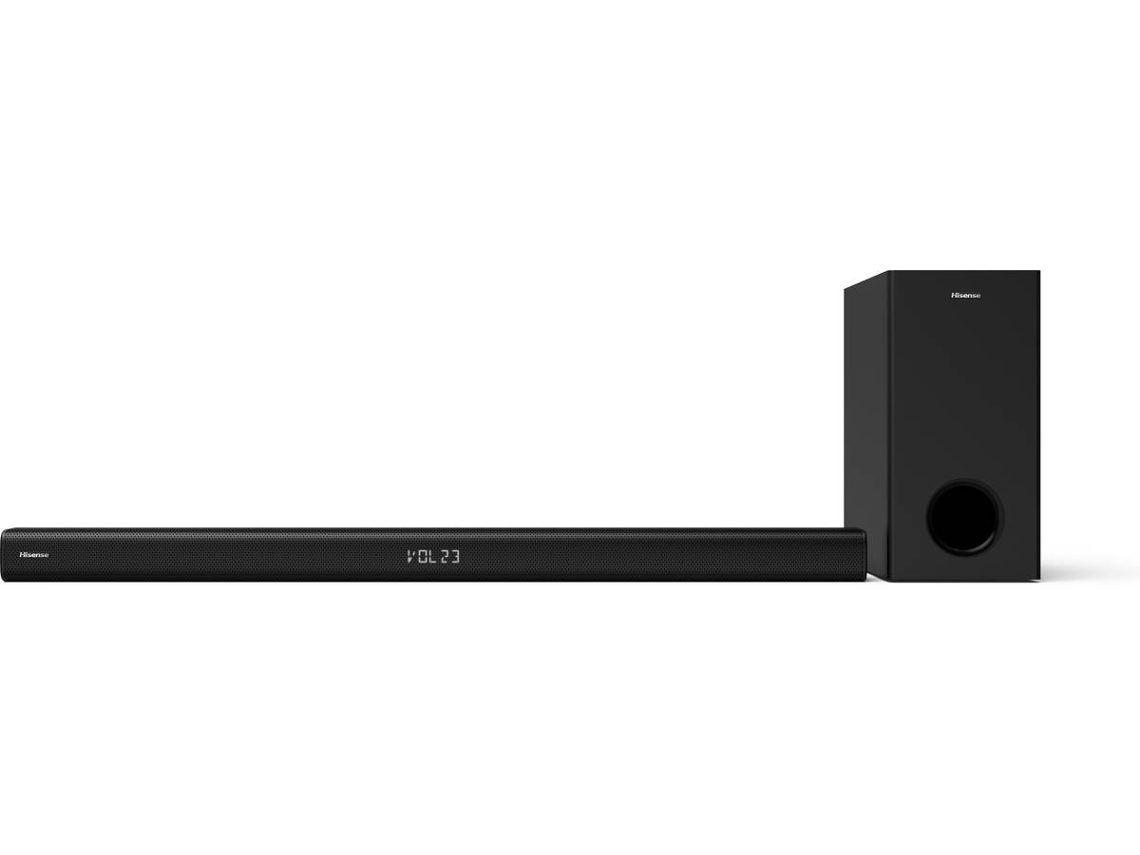Soundbar HISENSE HS218 (2.1 - 200W - Subwoofer Sem Fios)