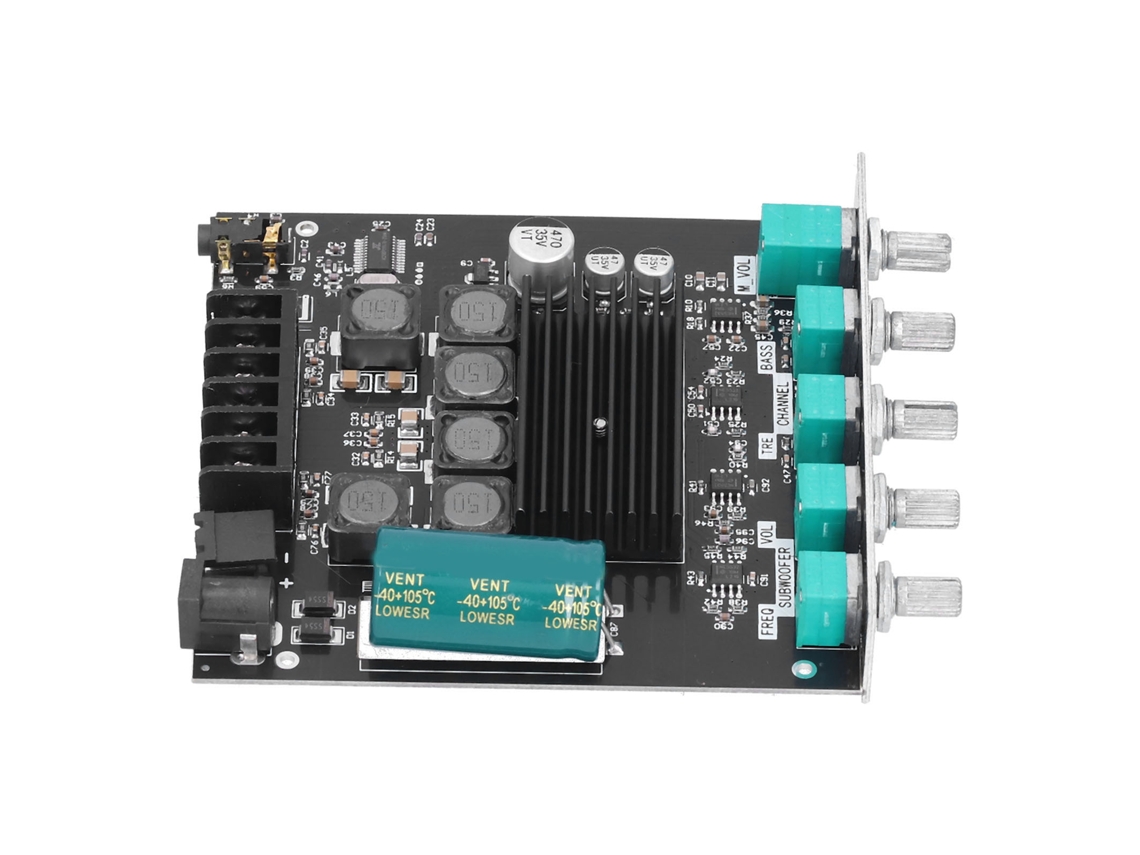 Laxiscreed Amplificador Bluetooth 2.1 Canais Para Áudio Estéreo De Alta Qualidade