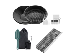 Kit Para Lavagem De Ouro Succebuy 16 Peças 30,48 Cm Garimpeiro De Ouro Em Alumínio