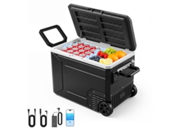 Frigorífico Portátil Para Carro Vevor De 78 L Com Compressor, Rodas E Pega, Ideal Para Acampar