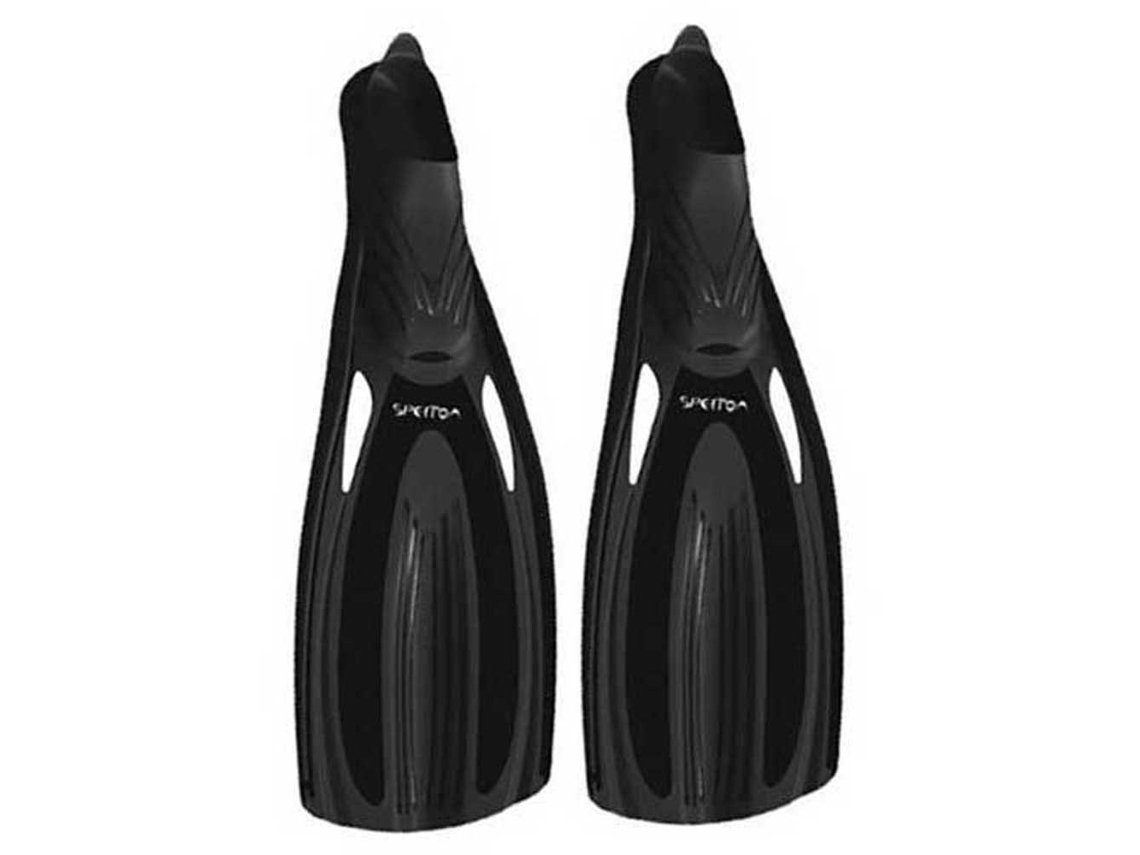 Barbatanas Snorkeling Galaxy Plus Preto EU 40-41 AQUANEOS