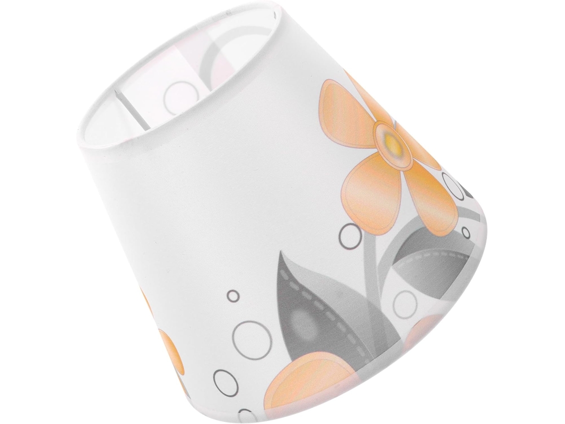 Abajur Suspenso em Tecido Floral para Luminária de Teto, Mesa, Lustre e Decoração de Interiores. SFUSHOS